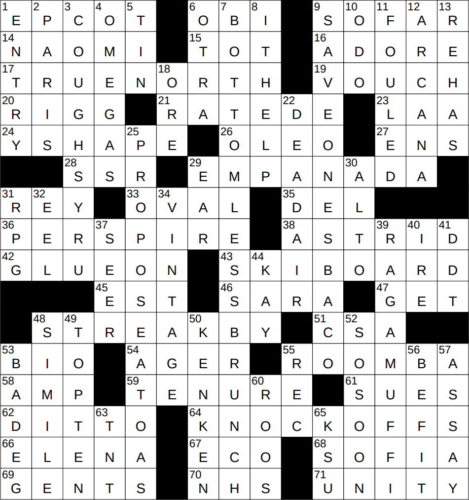 minor key nyt crossword