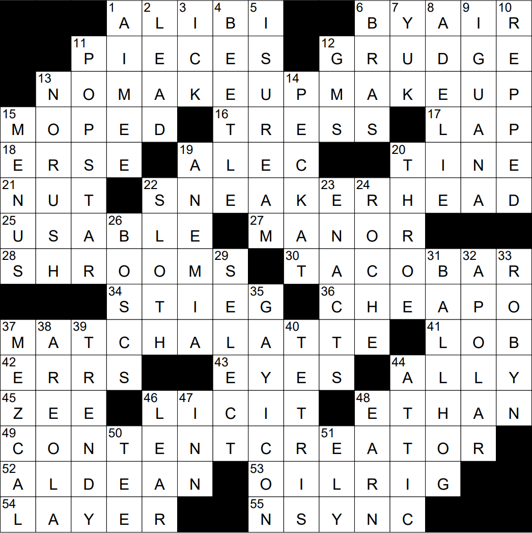 0224 23 NY Times Crossword 24 Feb 23 Friday NYXCrossword