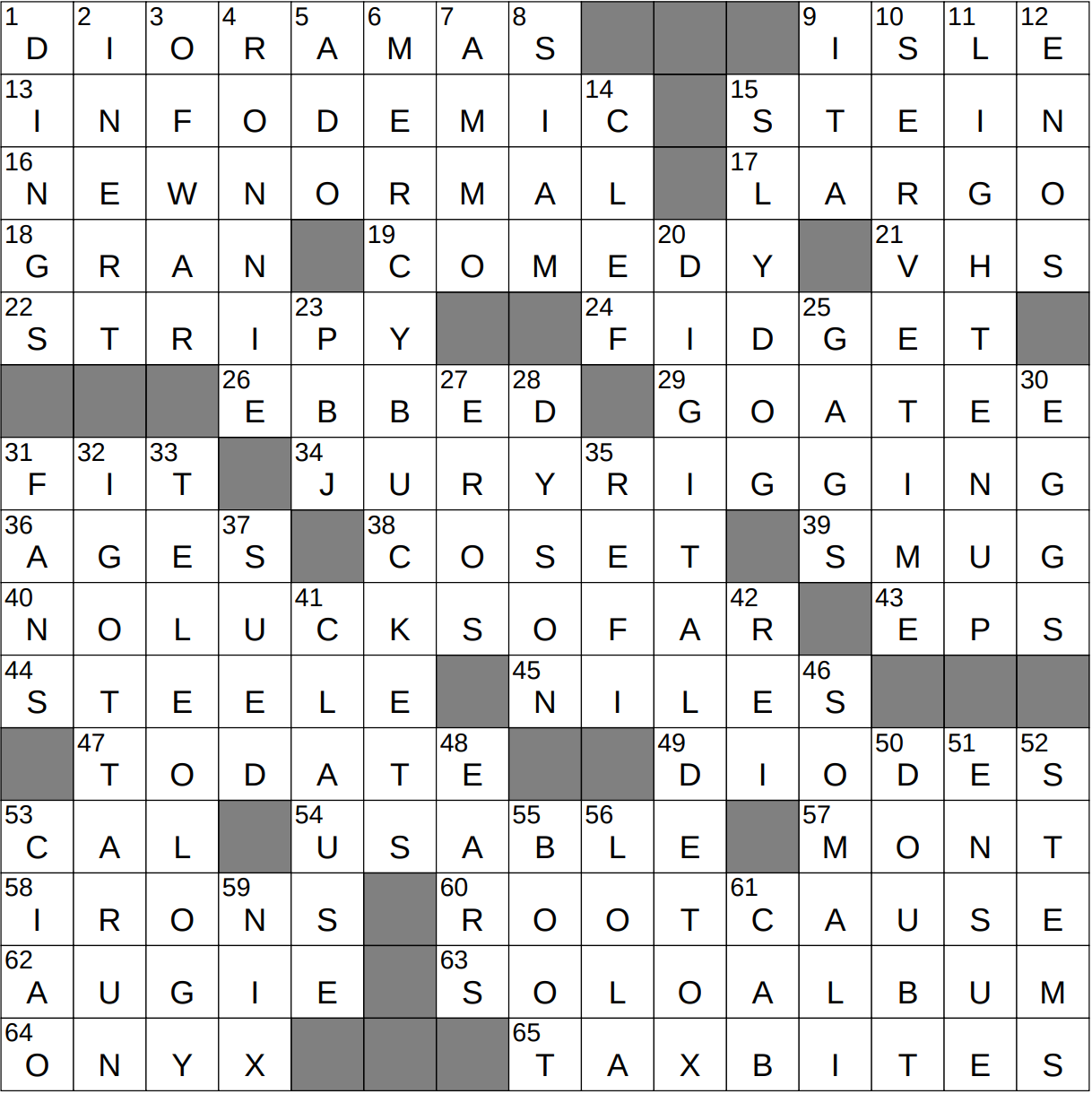attractive bar say crossword clue