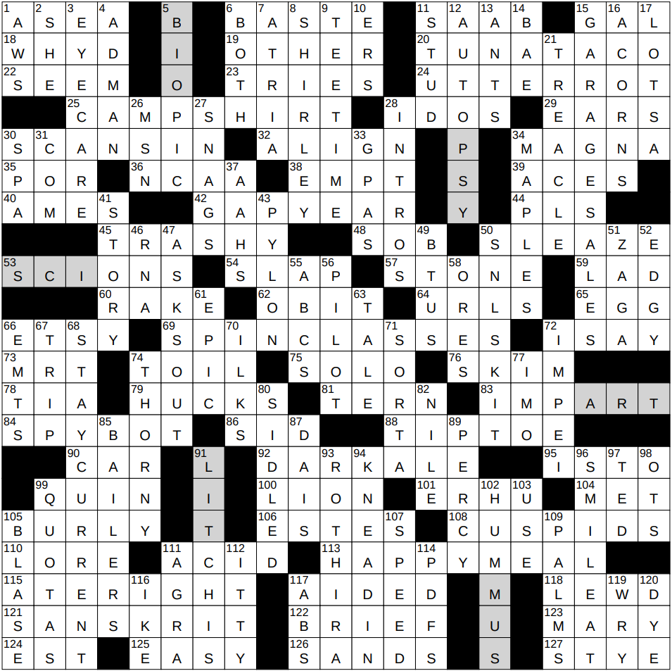 0406 25 NY Times Crossword 6 Apr 25 Sunday NYXCrossword 0406 25 NY Times Crossword 6 Apr 25 Sunday NYXCrossword