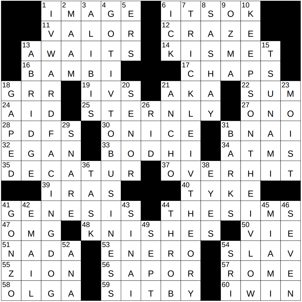 0428 22 NY Times Crossword 28 Apr 22 Thursday NYXCrossword