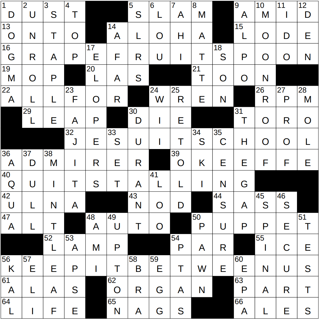 0605 23 NY Times Crossword 5 Jun 23 Monday NYXCrossword