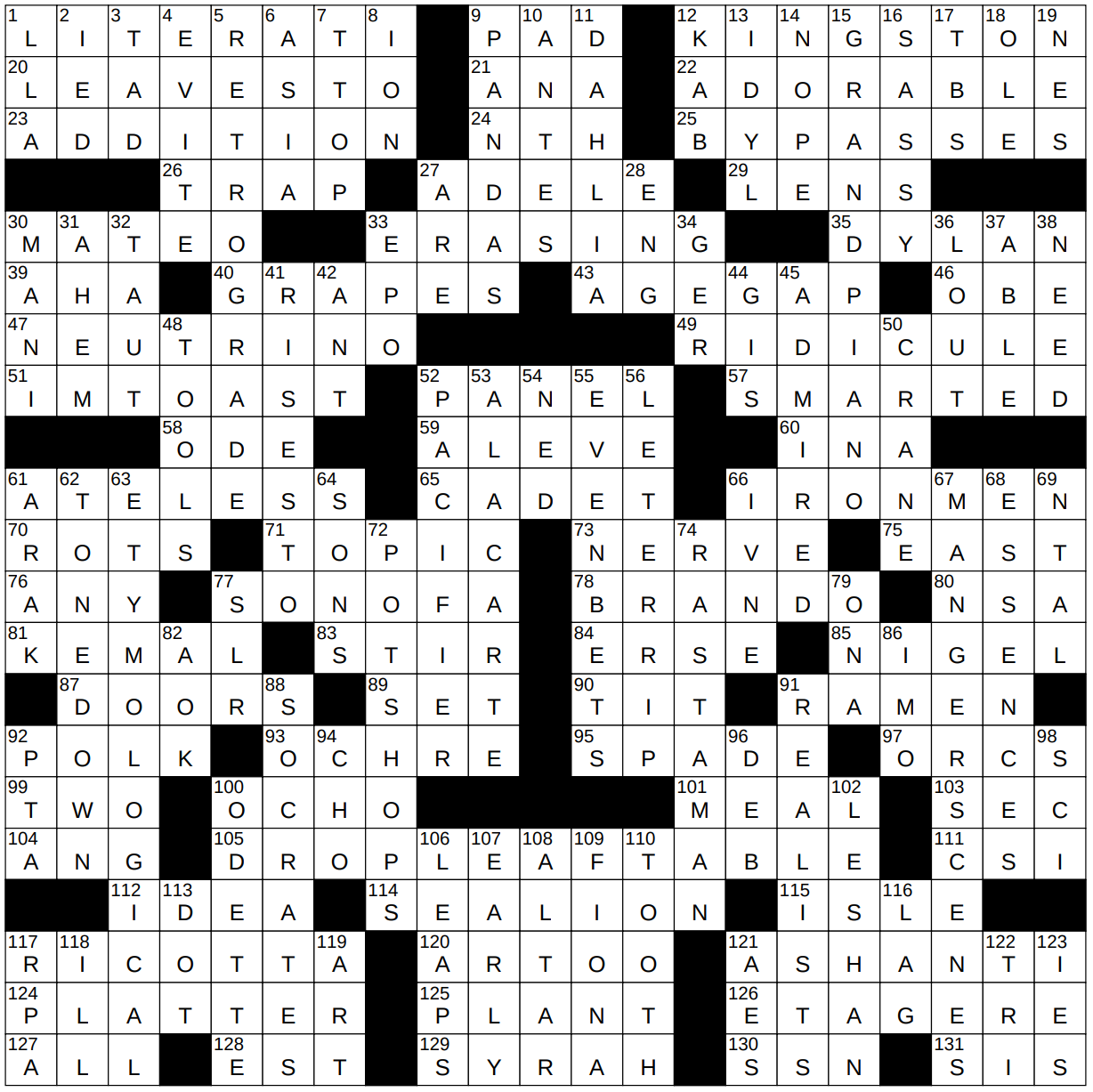 0806 23 NY Times Crossword 6 Aug 23 Sunday NYXCrossword