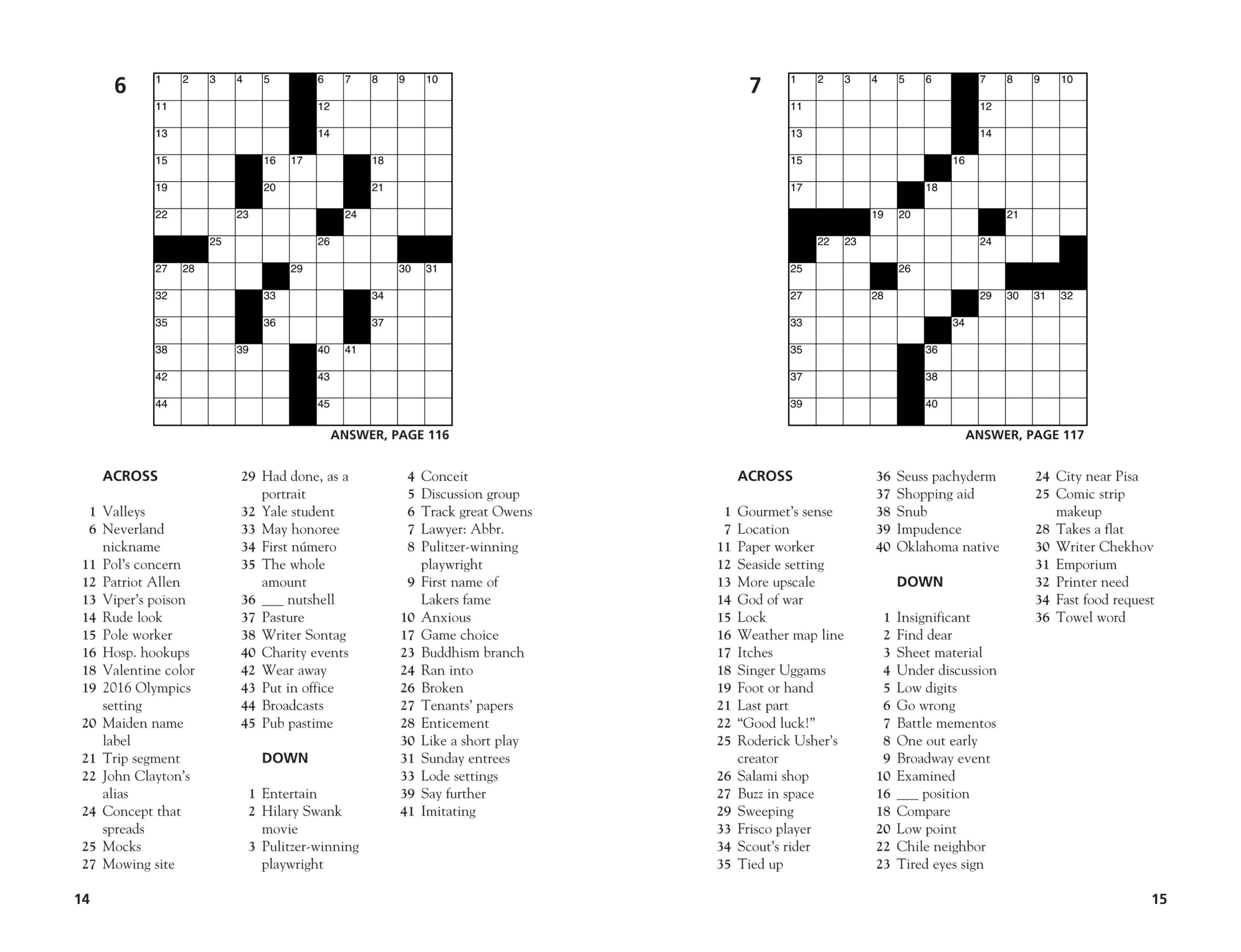 thomas joseph crossword today