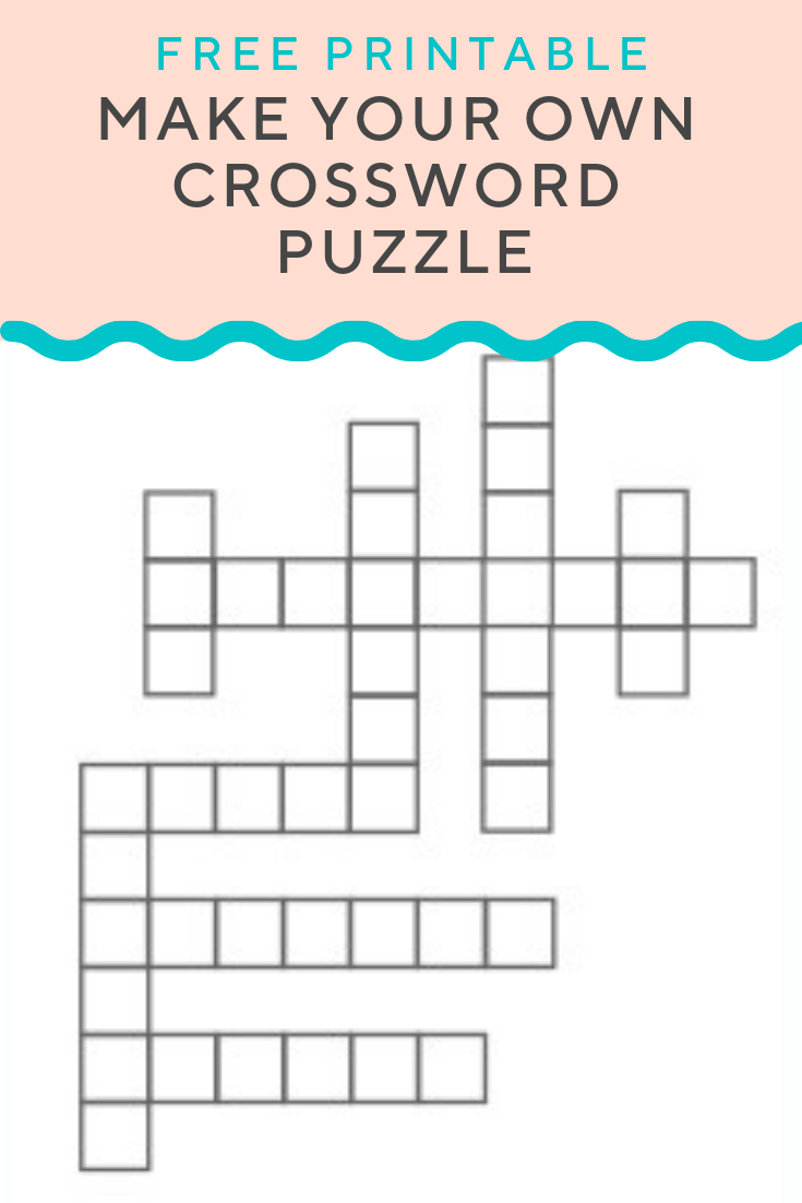 make your own crossword