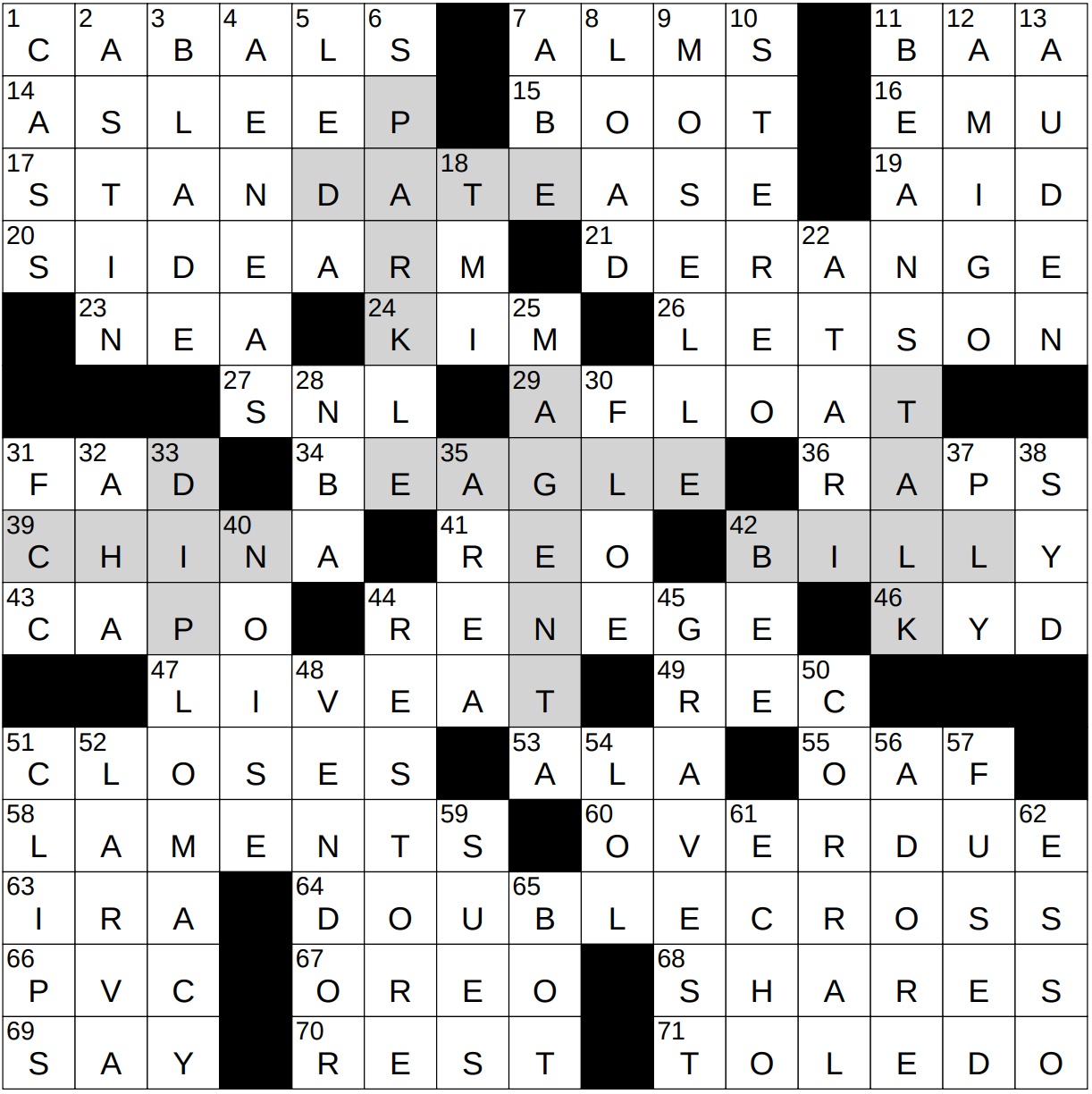 reddish dye crossword clue