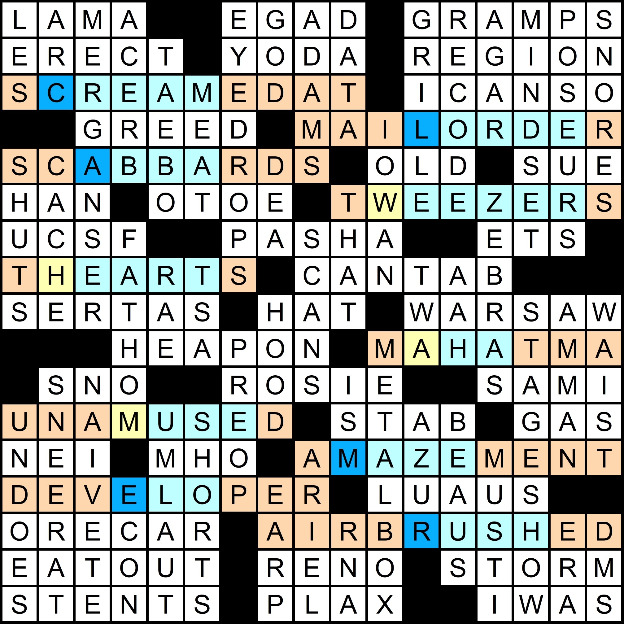jazz style crossword clue