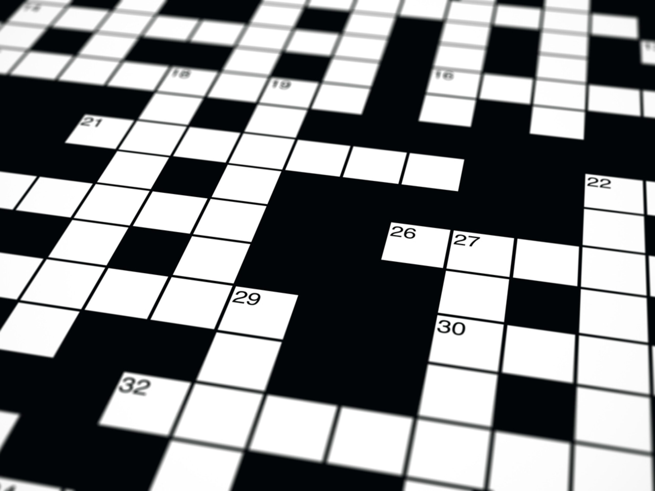 crossword puzzle free online
