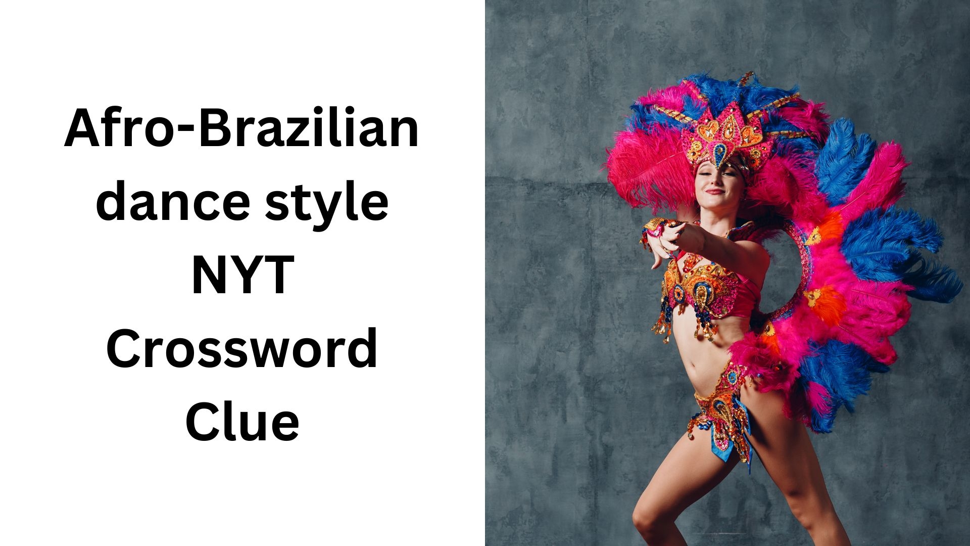 Afro Brazilian Dance Style NYT Crossword Clue