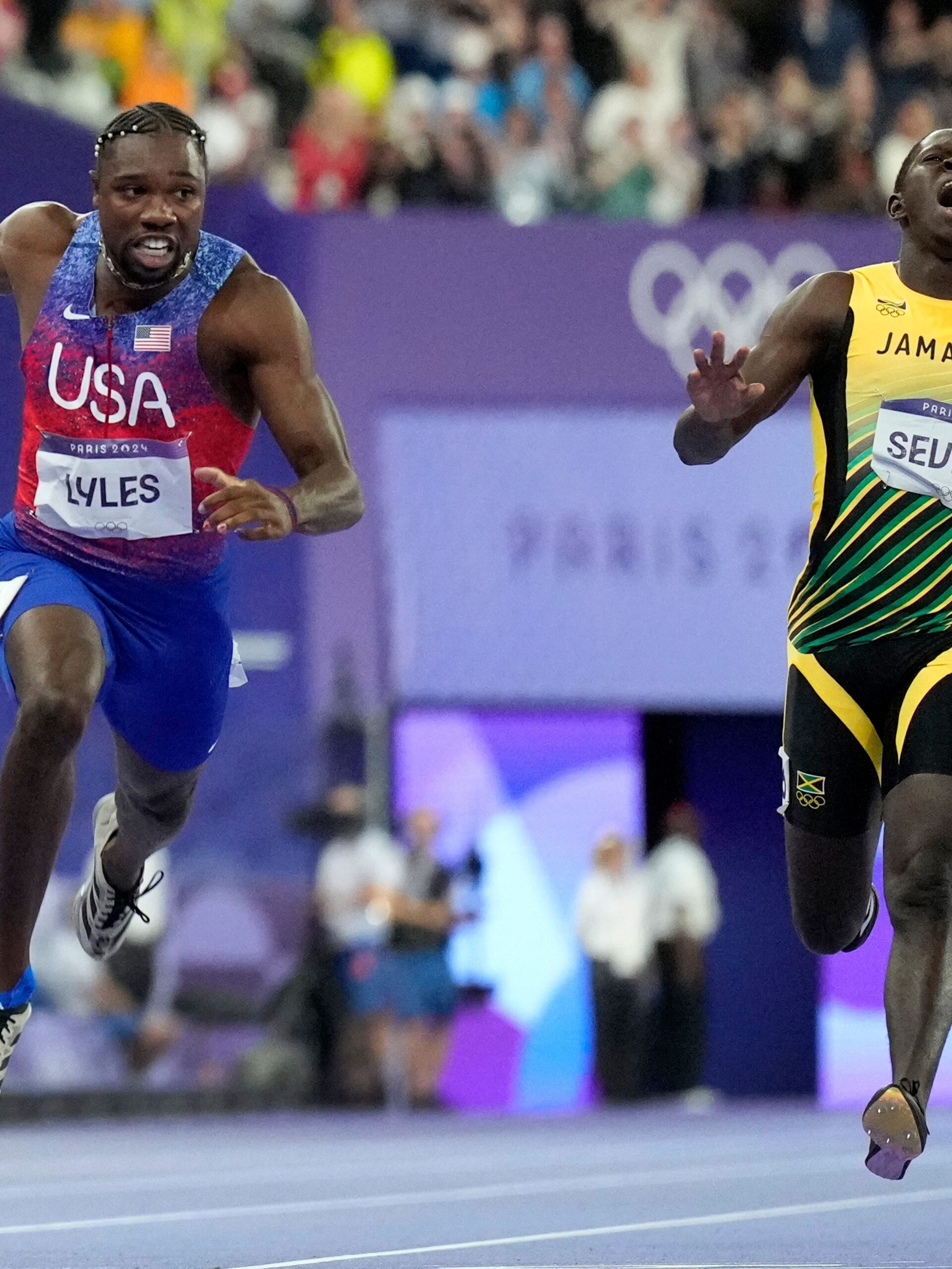 Alexandria City High School s Noah Lyles Wins A Historic Olympic 100 meter Sprint