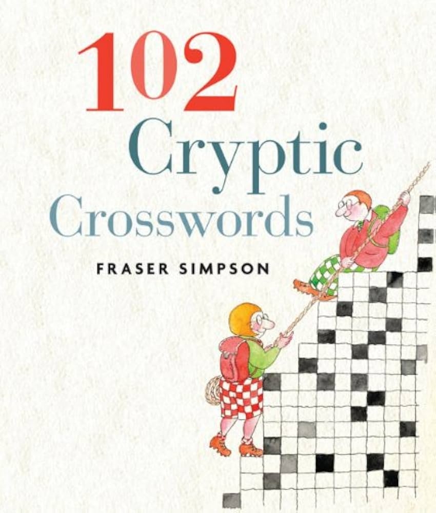 Amazon 102 Cryptic Crosswords Mensa 9781402754890 Simpson Fraser 