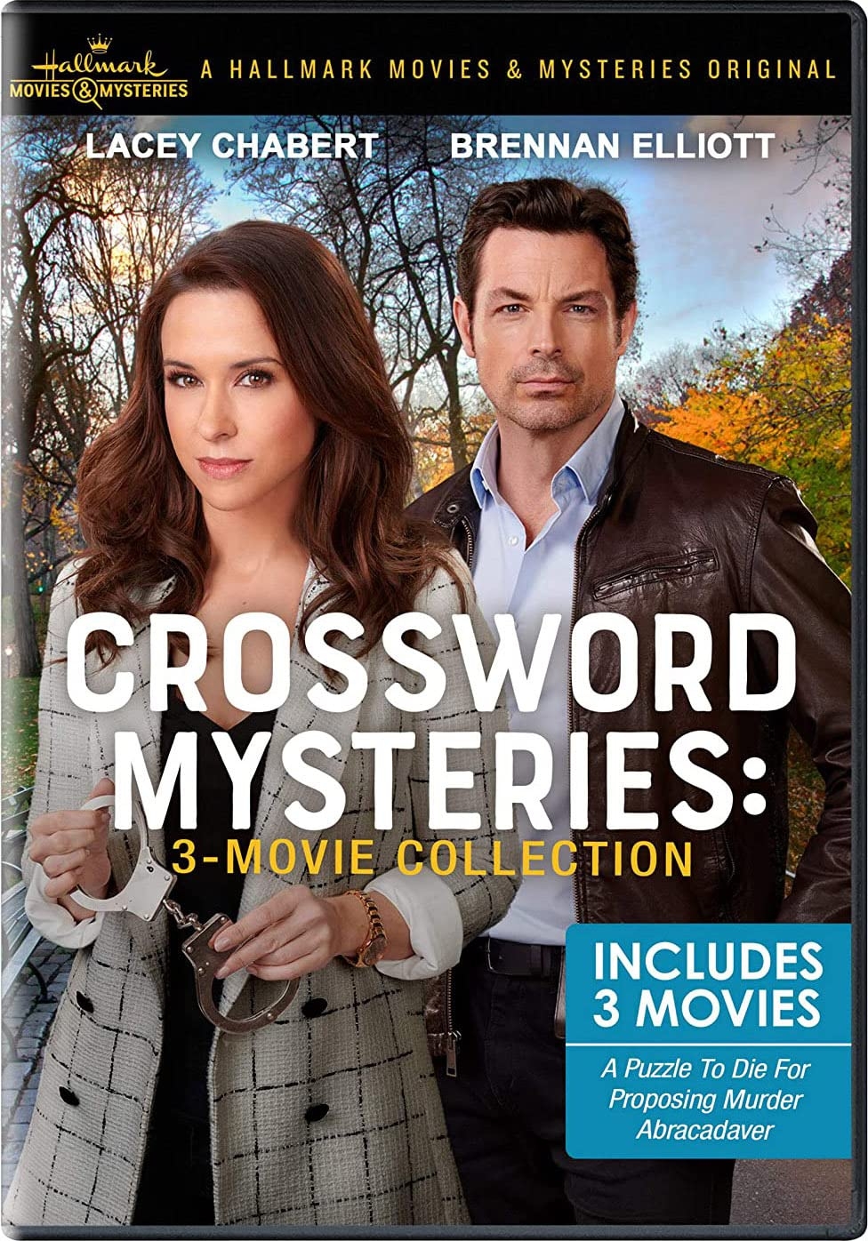 Amazon Crossword Mysteries 3 Movie Collection Don McCutcheon Jonathan Wright Lacey Chabert Brennan Elliott Barbara Niven John Kapelos Movies TV