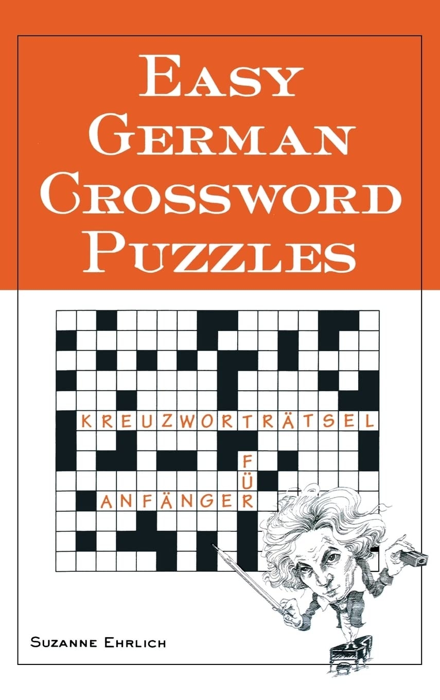 Amazon Easy German Crossword Puzzles 9780071841351 Ehrlich Books