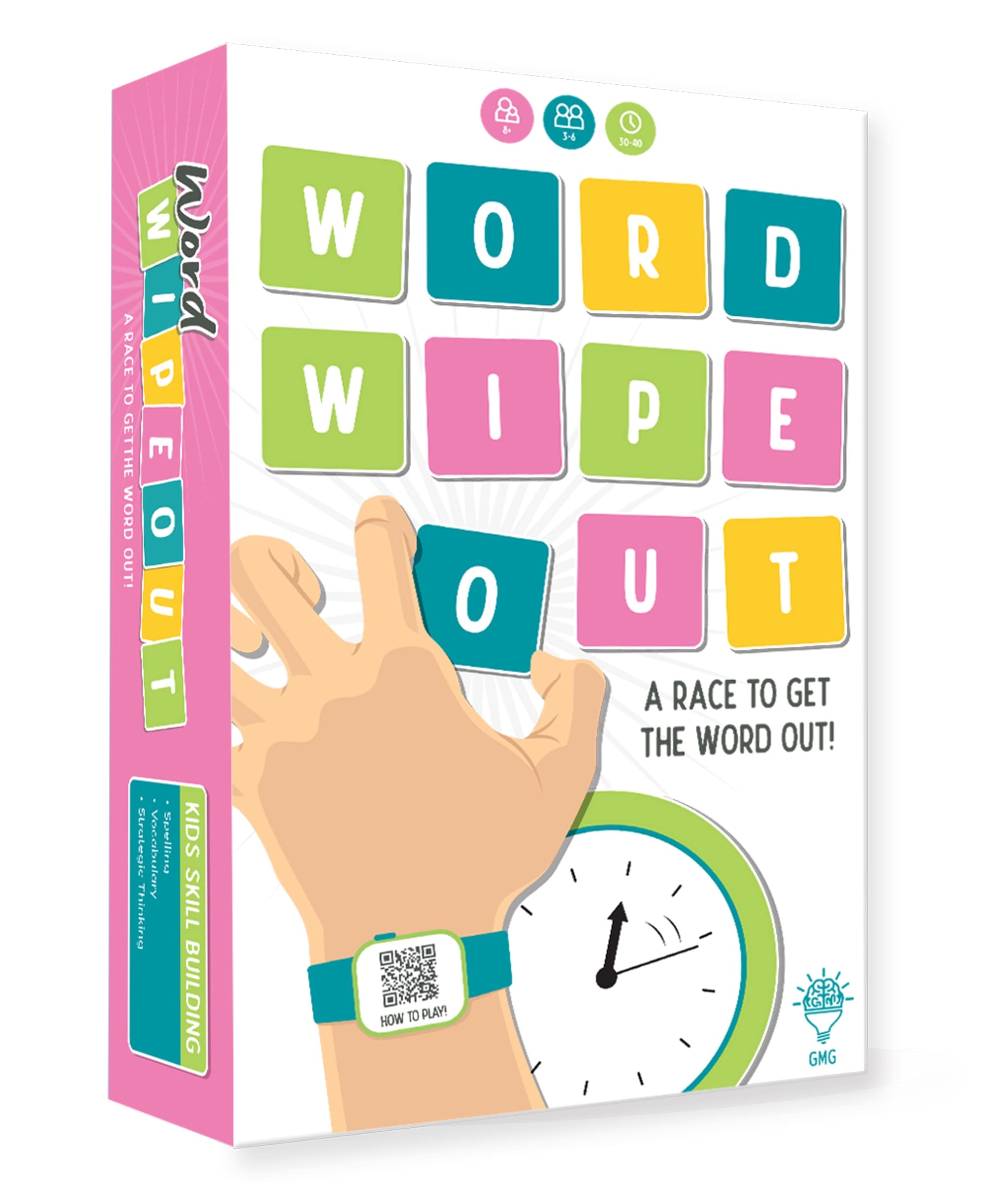 Amazon Word Wipeout Juegos Familiares F ciles De Aprender Para 2 A 6 Jugadores Juego De Palabras De Ortograf a De Ritmo R pido Para Noches De Juego Familiares Juego Divertido Para Adultos
