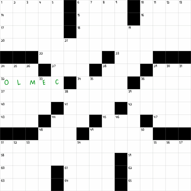 Ancient Mexican Civilization NYT Crossword Clue