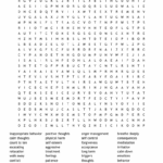 ANGER MANAGEMENT Word Search WordMint