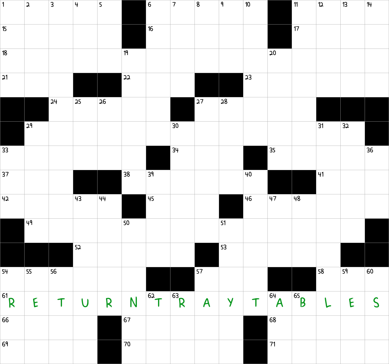 Announcement That Could Put An End To The Misery Caused By The 49 Across NYT Crossword Clue April 1 2025