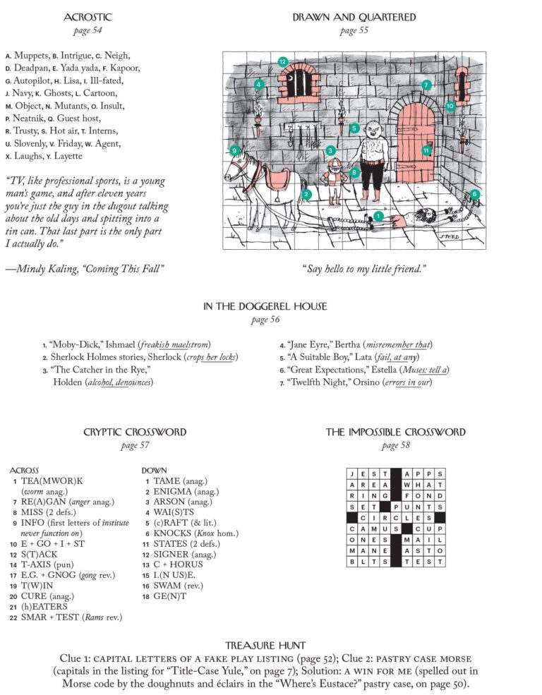 Answer Key The New Yorker