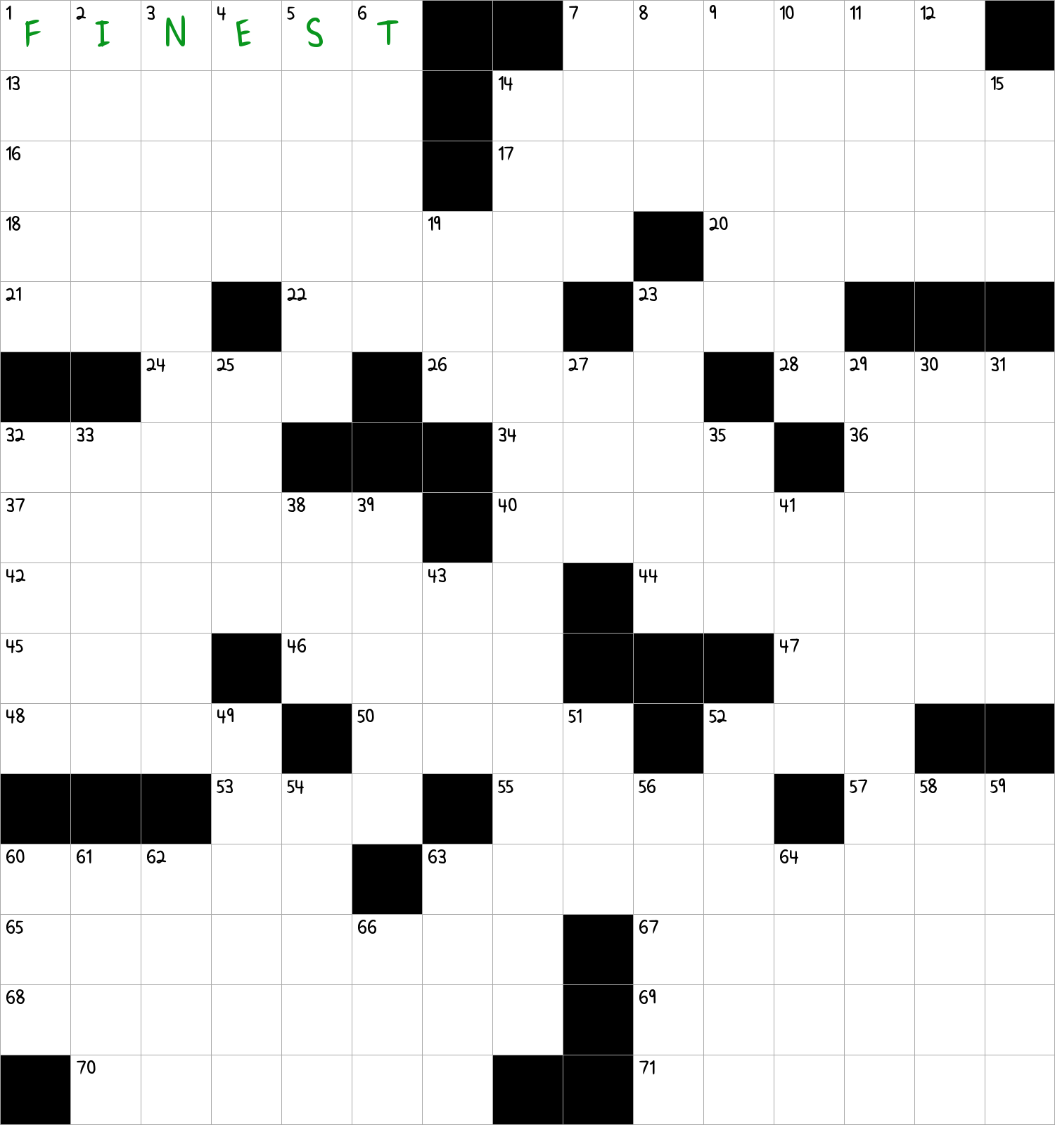 Best Of The Best NYT Crossword Clue