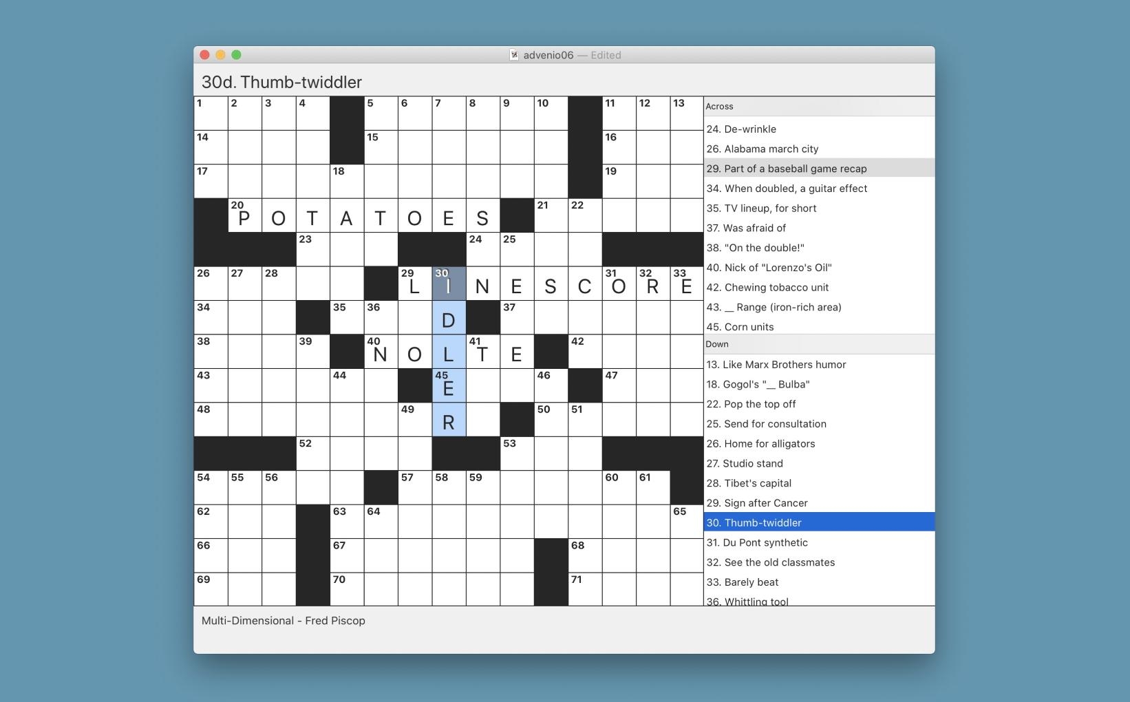 Black Ink 2 0 For Mac Refines Crossword Puzzles Supports Dark Mode And More IMore
