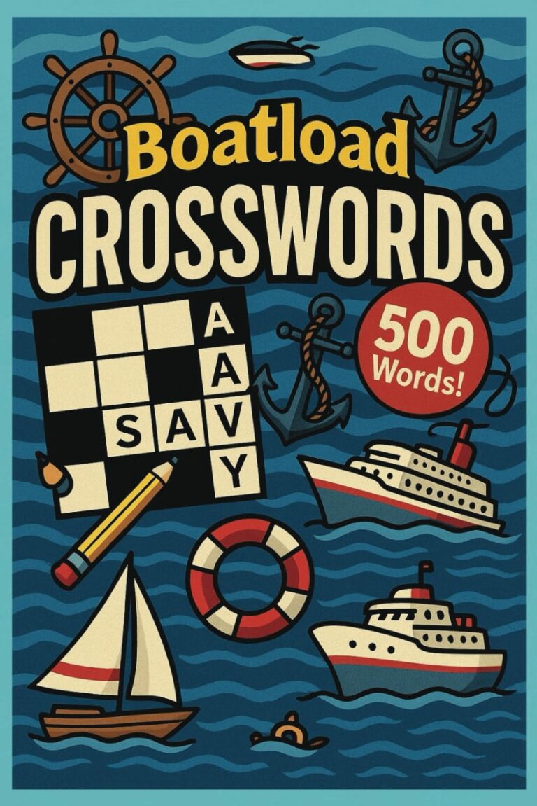 Boatload Of Crossword Puzzles Nautical Fun For Sea Lovers Sail Through 50 Ocean Sailing Sea Life Puzzles Large Print For Adults German Edition Scheich Oliver 9798282033939 Amazon Books