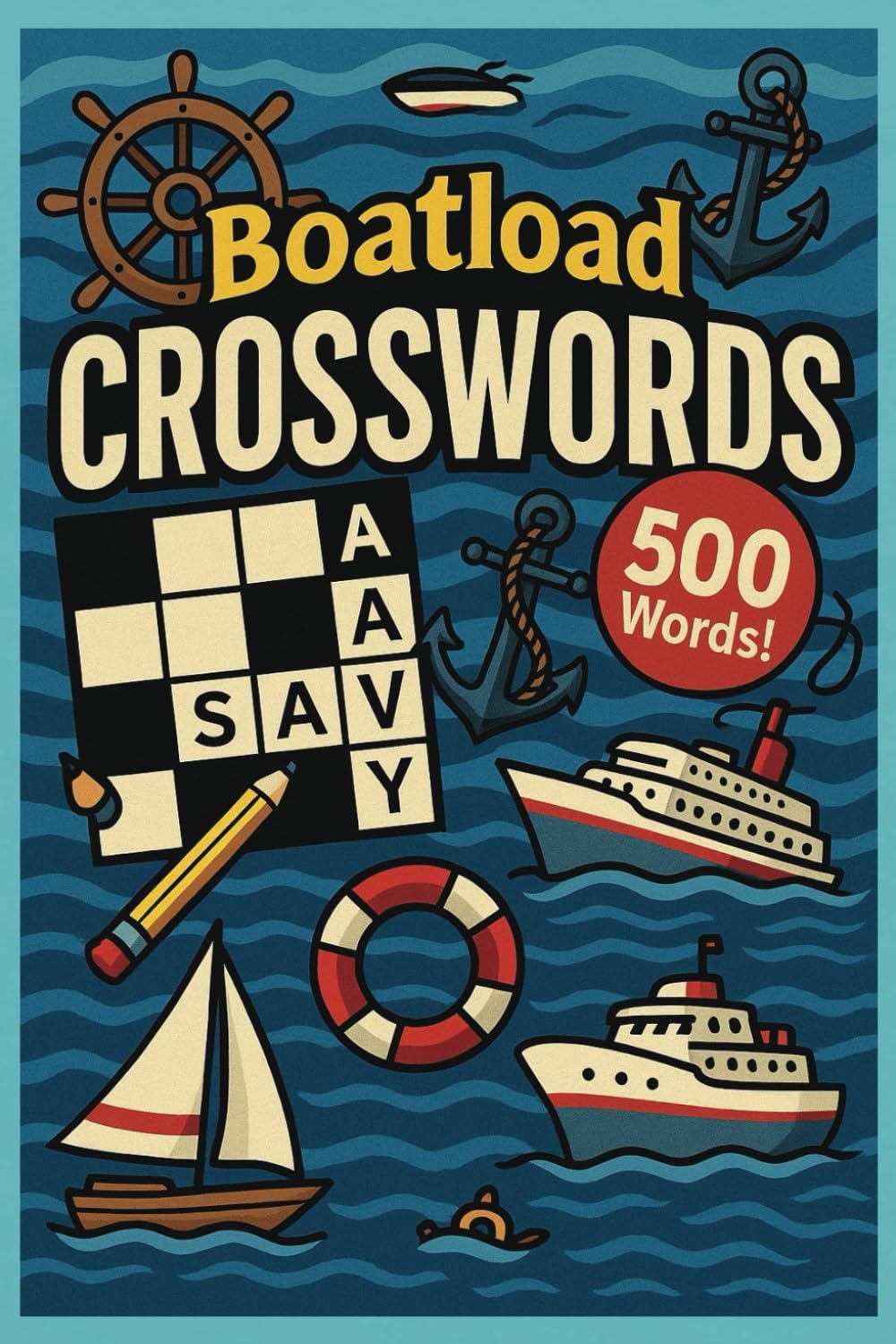 Boatload Of Crossword Puzzles Nautical Fun For Sea Lovers Sail Through 50 Ocean Sailing Sea Life Puzzles Large Print For Adults German Edition Scheich Oliver 9798282033939 Amazon Books