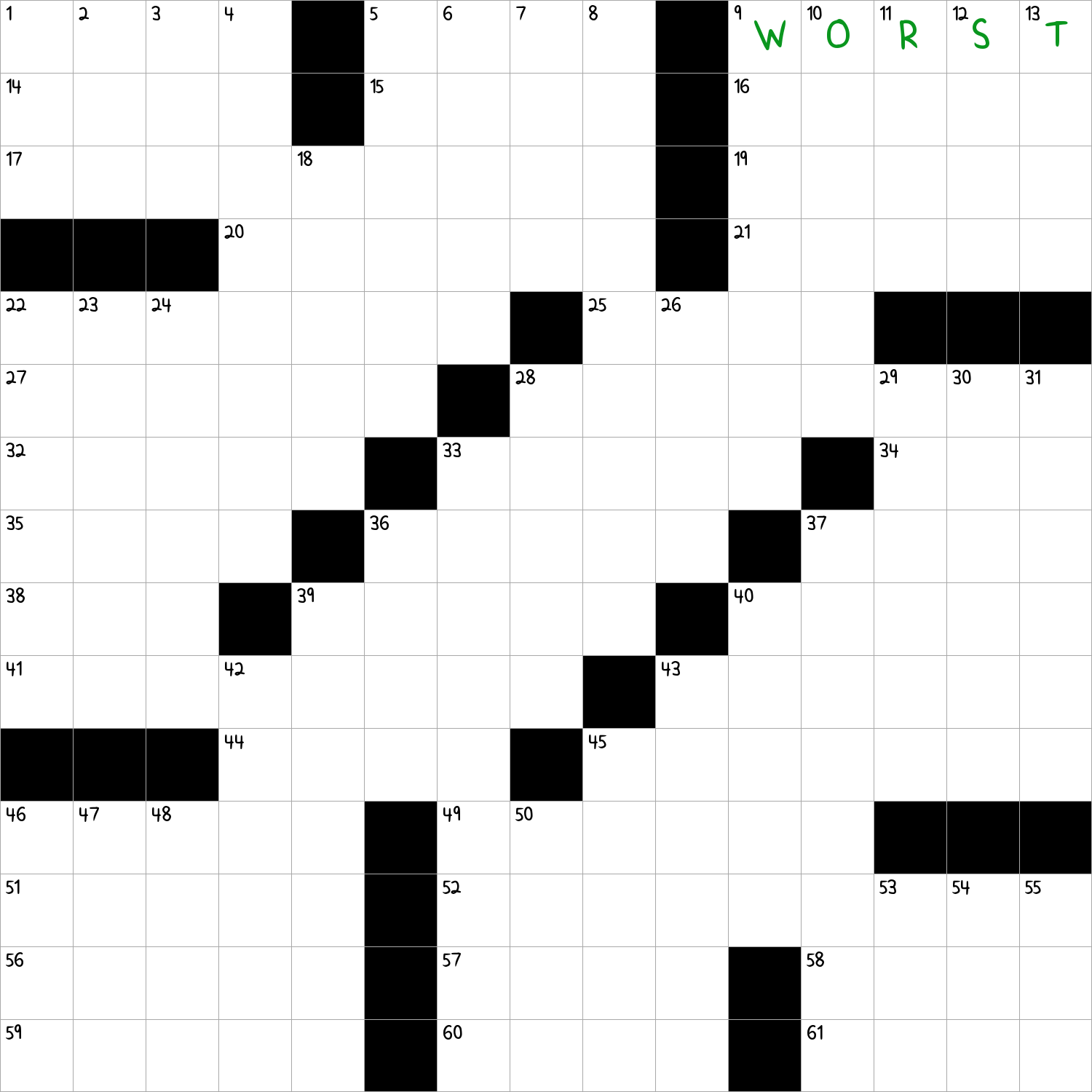 Bottom Of The Barrel NYT Crossword Clue September 17 2024