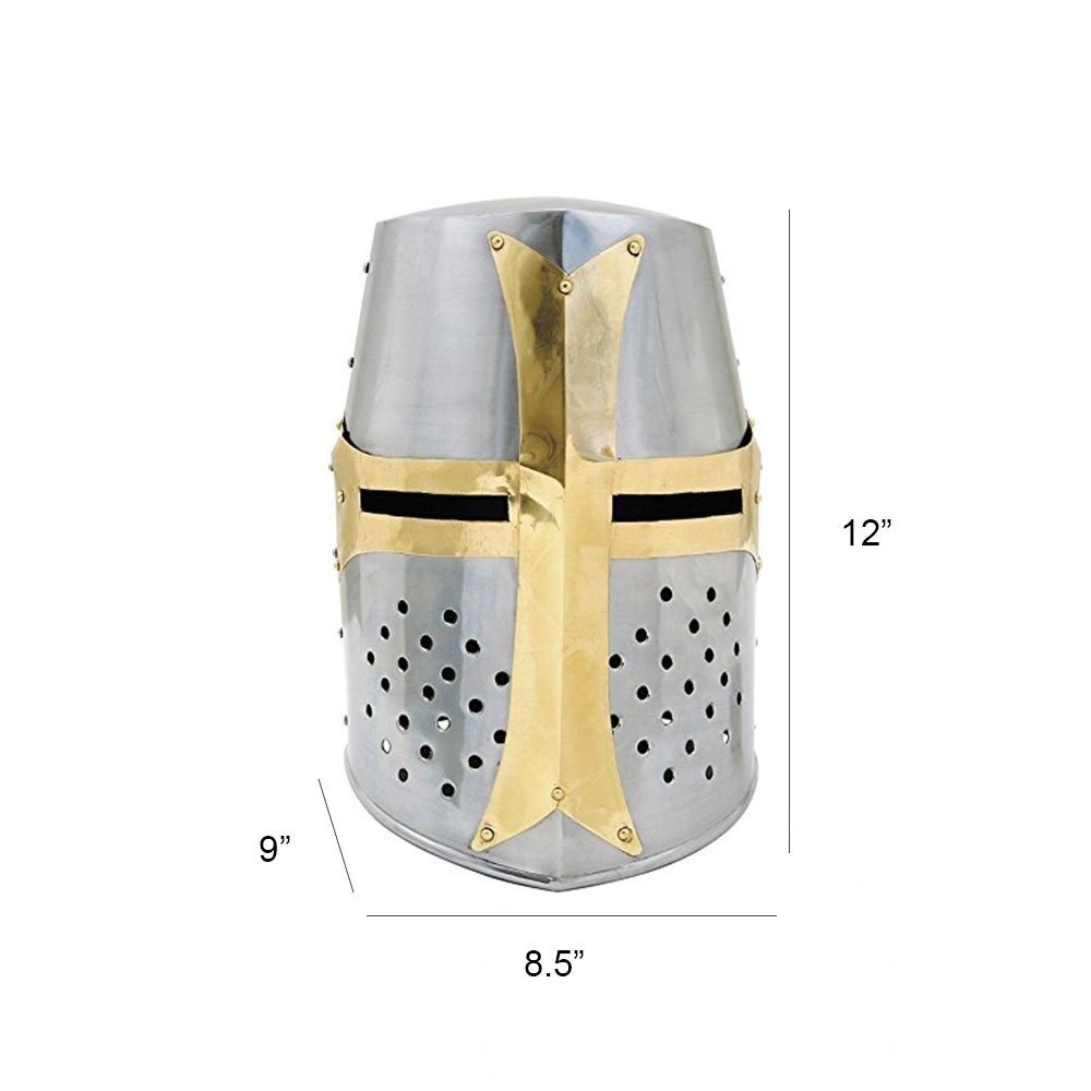 Brass Crusader Helmet Medieval Helmet Best ChristMas Gift For Husband Free Ship EBay