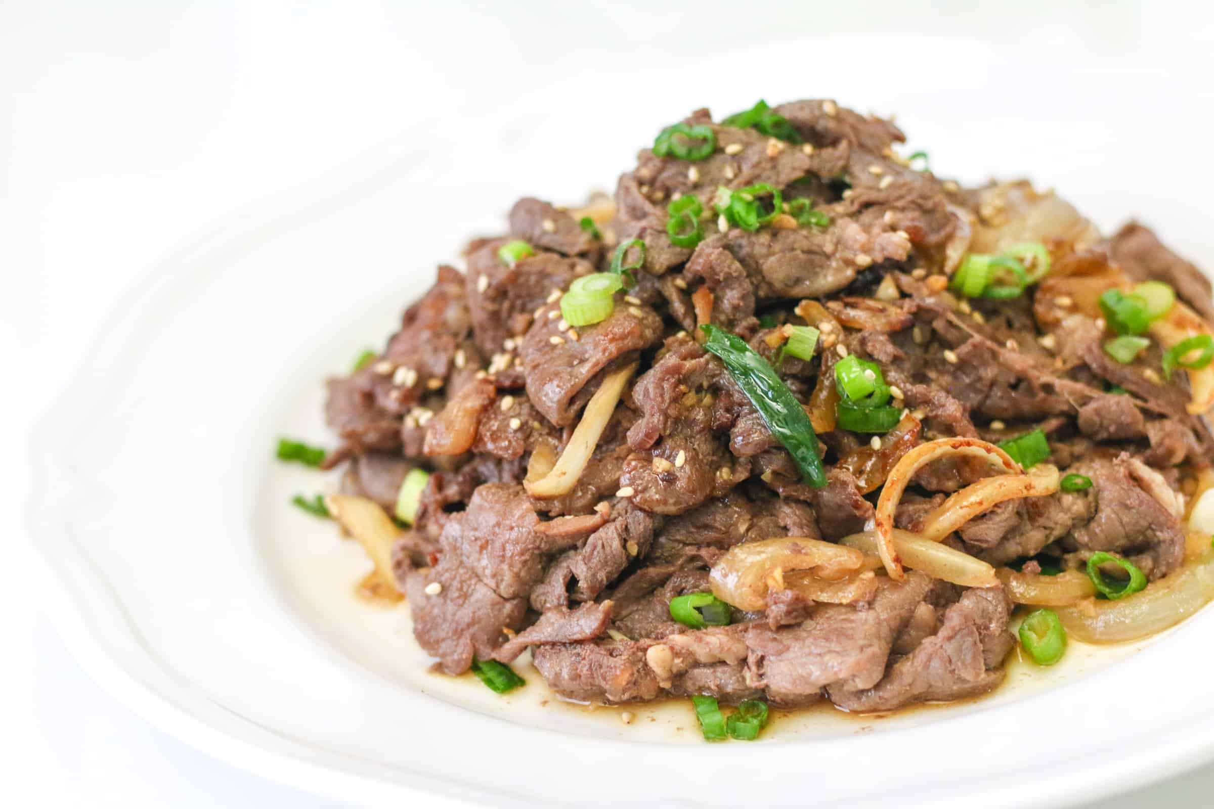 Bulgogi Marinated Korean Beef BBQ Chef Julie Yoon