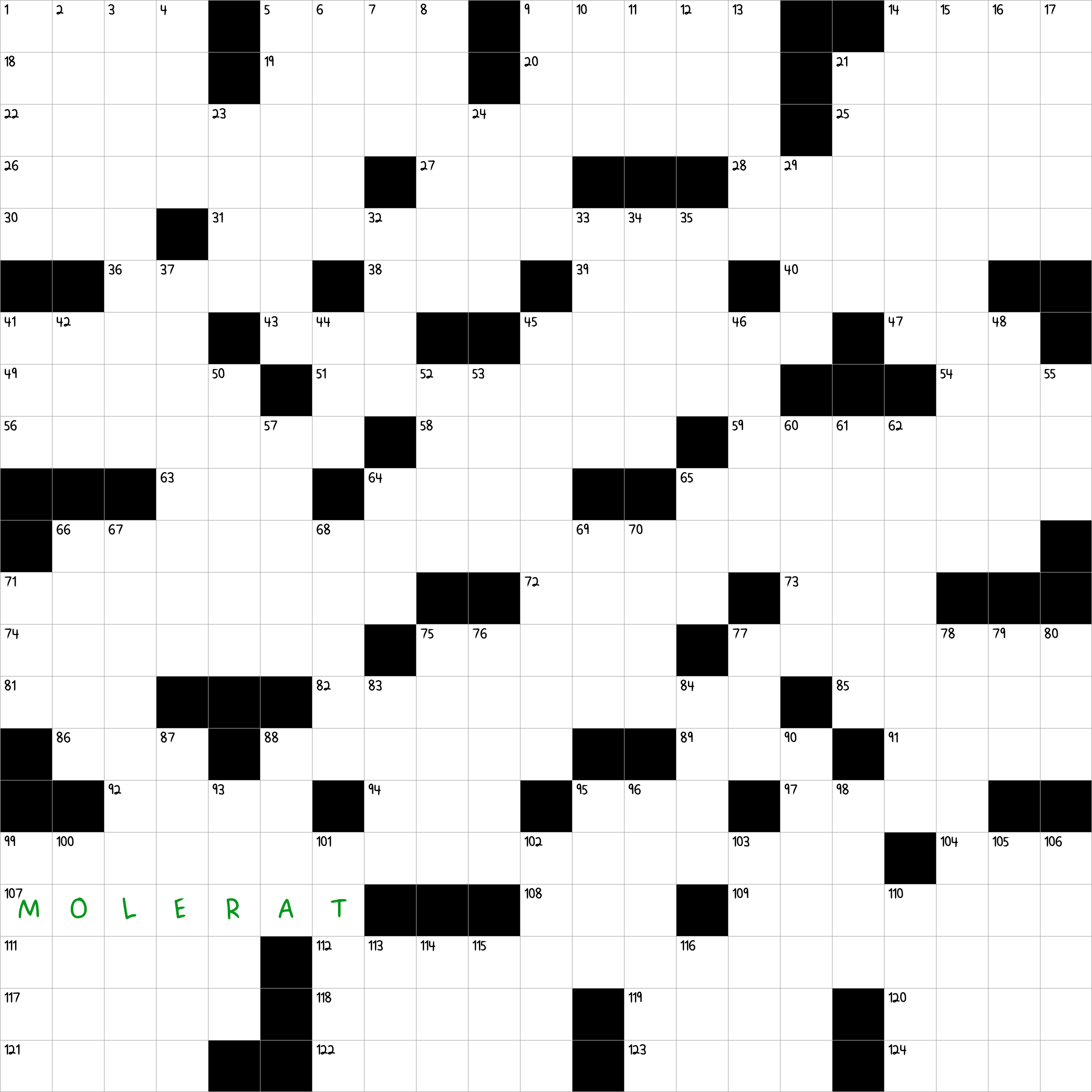 Burrowing Rodent NYT Crossword Clue