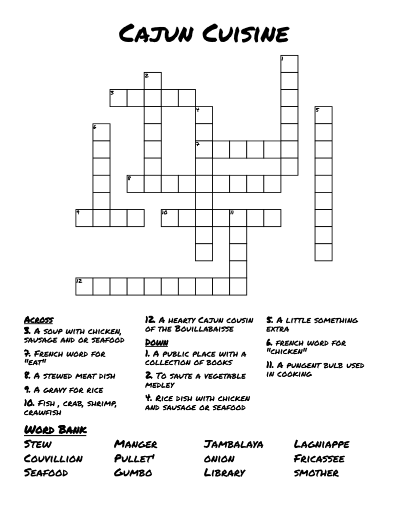 rice dish crossword clue