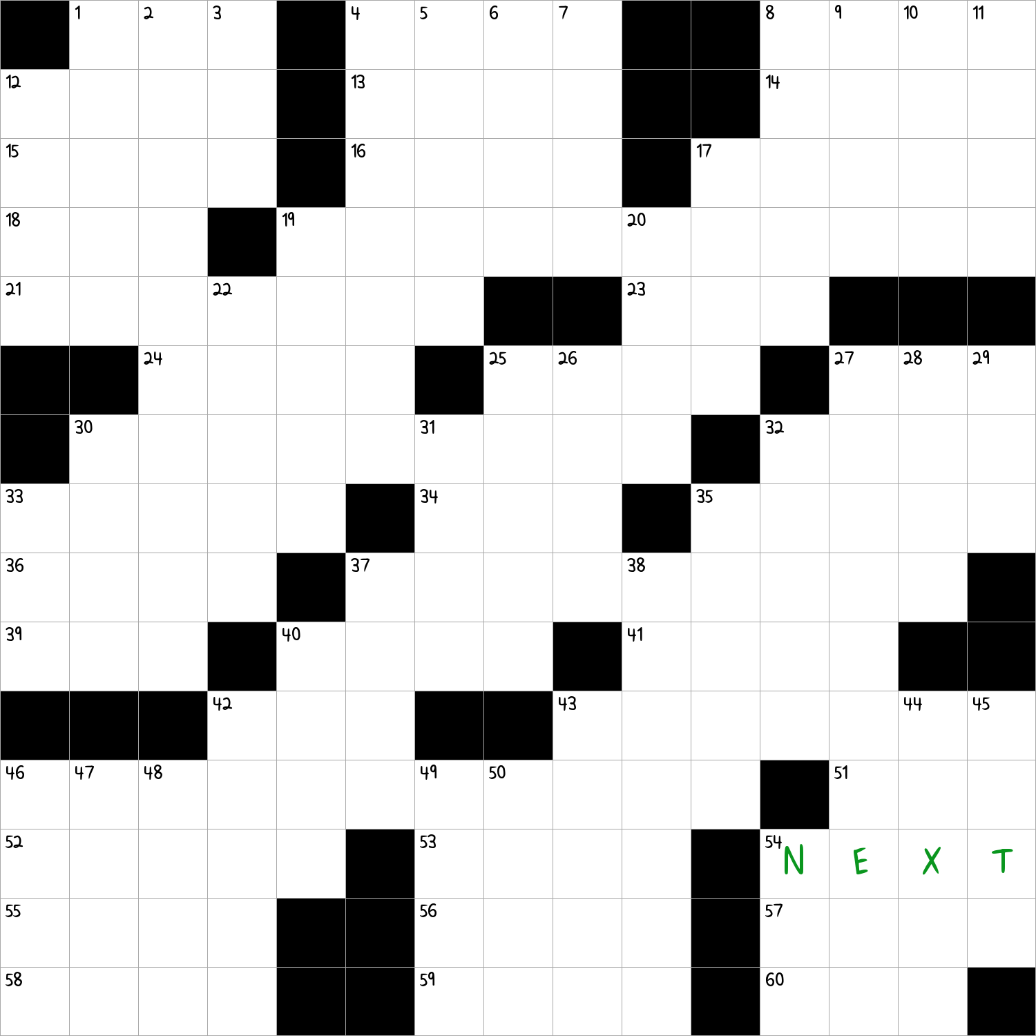 Call At A Bakery NYT Crossword Clue