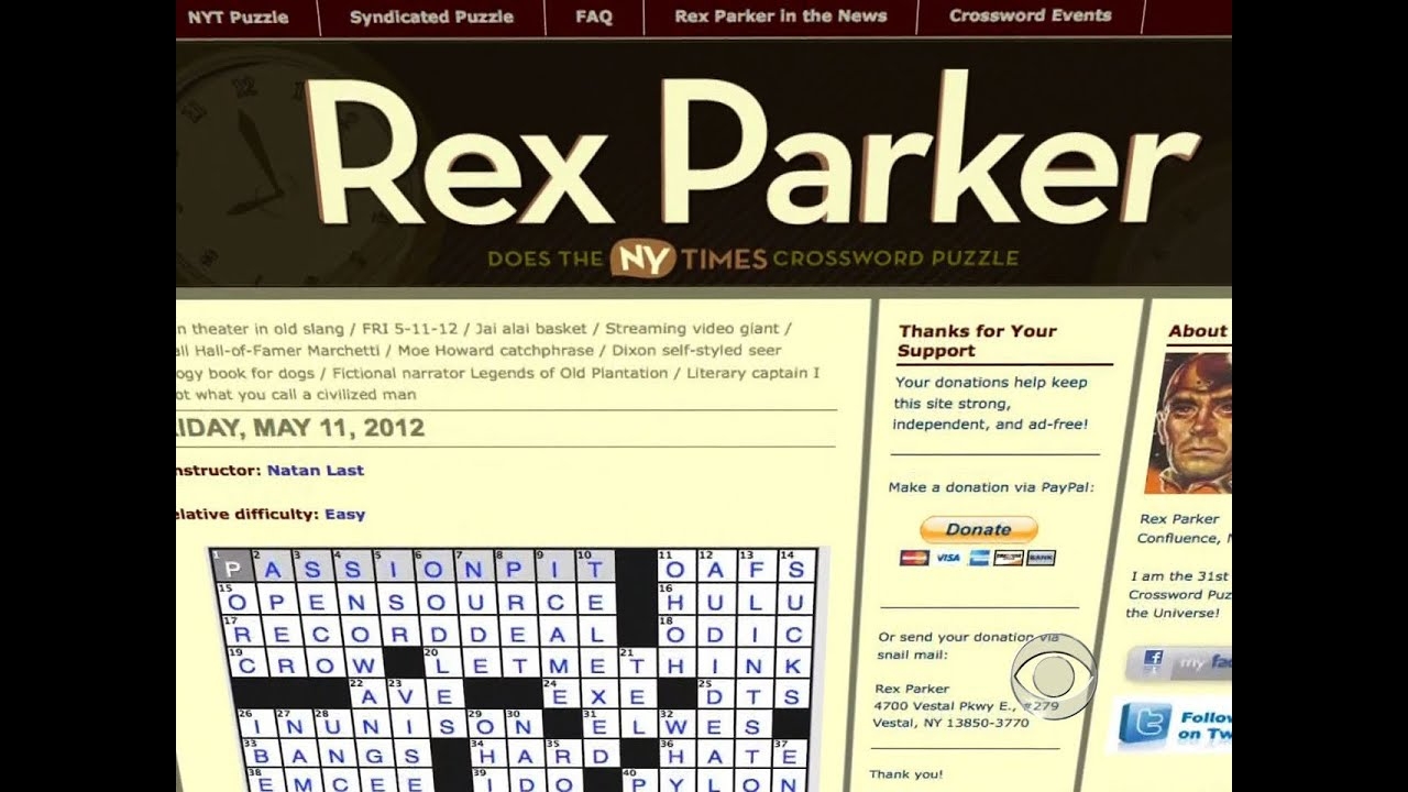 rex parker nyt crossword