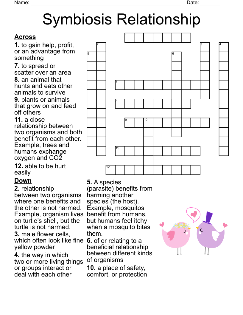 Chapter 9 Crossword Puzzle WordMint