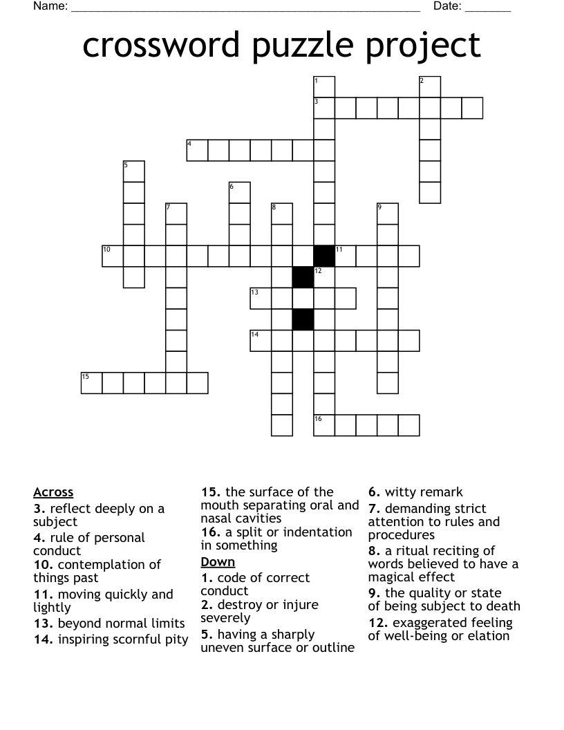 witty remark crossword clue