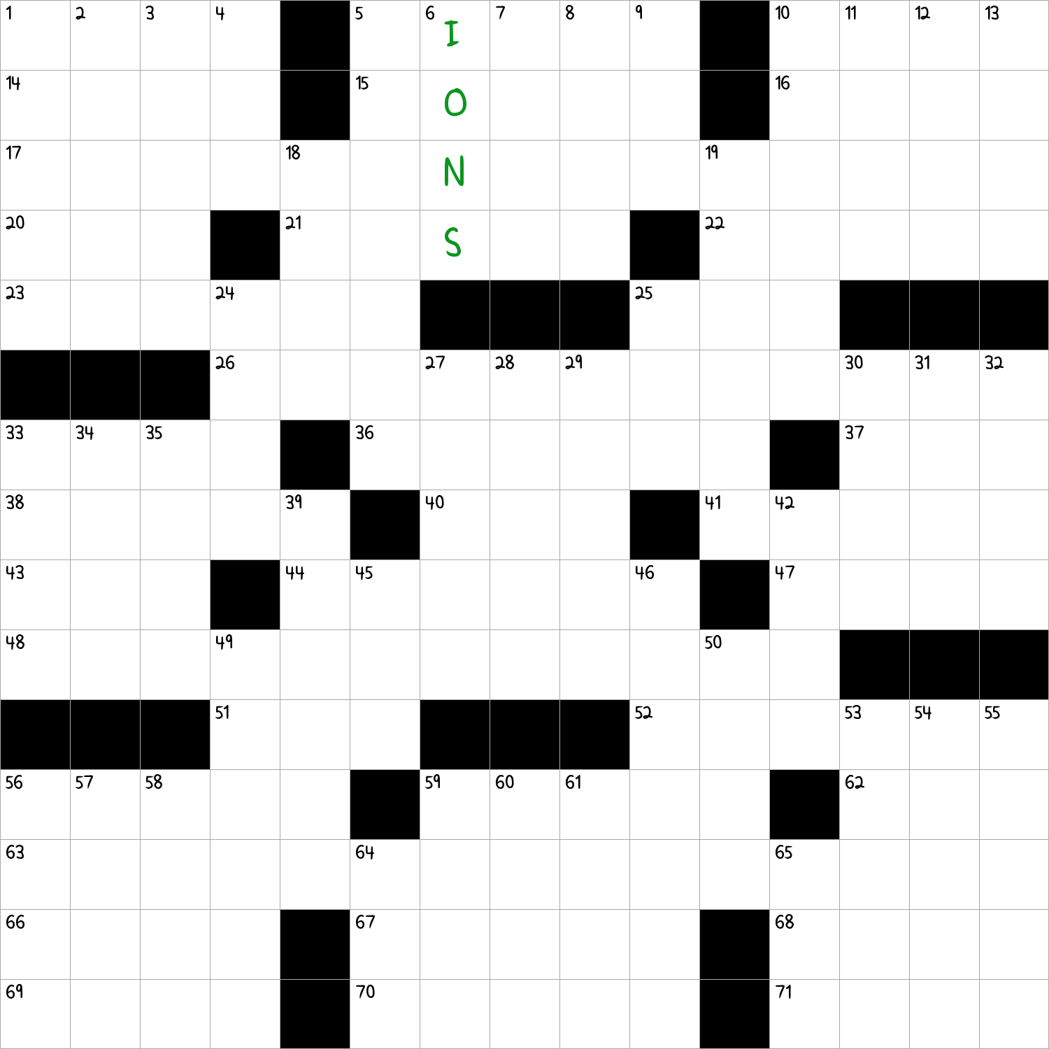 Charged Particles NYT Crossword Clue