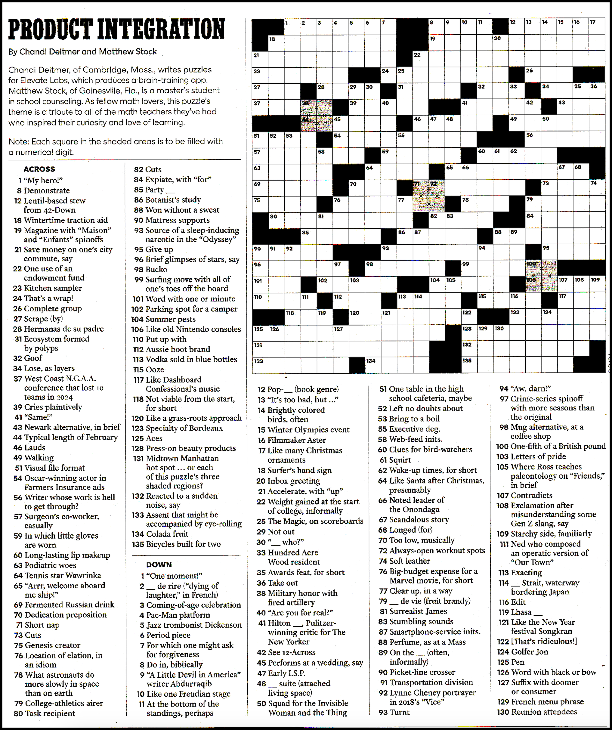 let up crossword clue