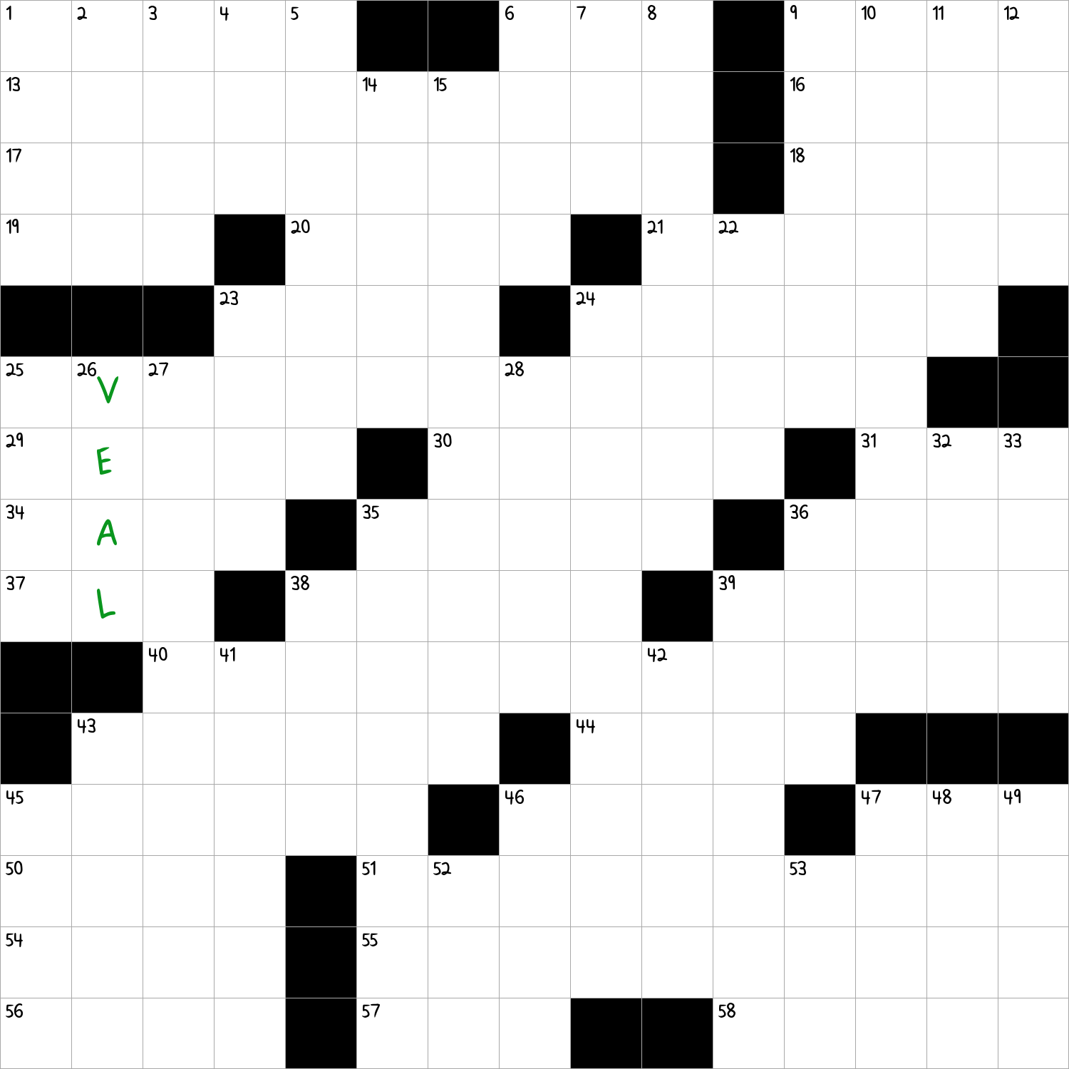 Chop Choice NYT Crossword Clue November 15 2024