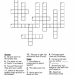 CHRISTMAS CROSSWORD CLUE WordMint