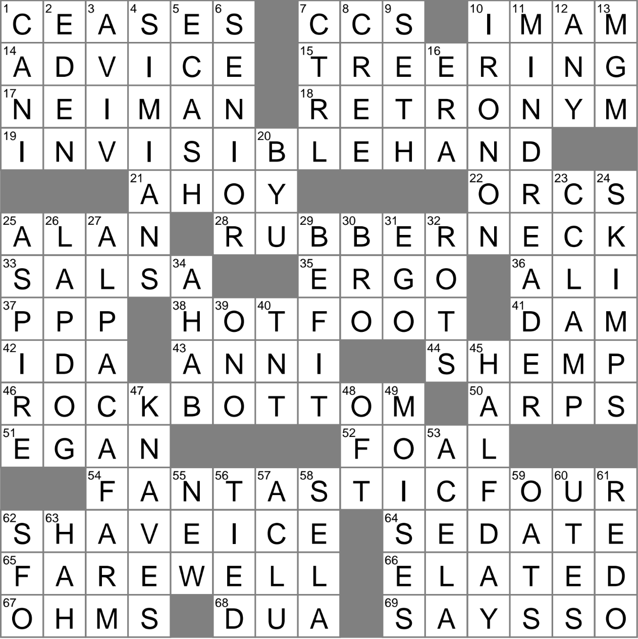 dadaist jean crossword clue