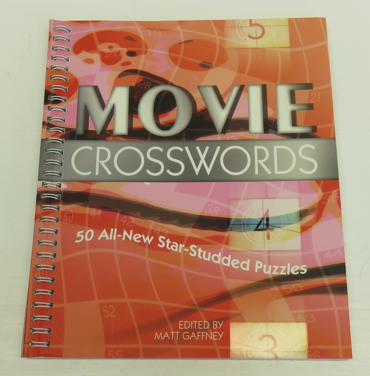 Clean MOVIE CROSSWORDS 50 All New Star Studded Puzzles Spiral Bound Unused 9781402712586 EBay