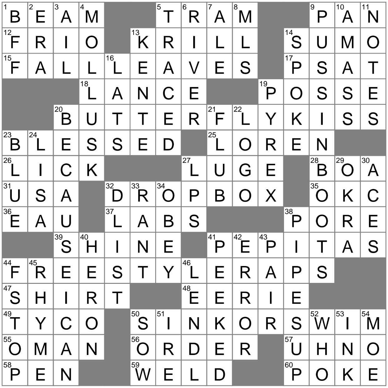Cloth Ghanaian Textile Crossword Clue Archives LAXCrossword