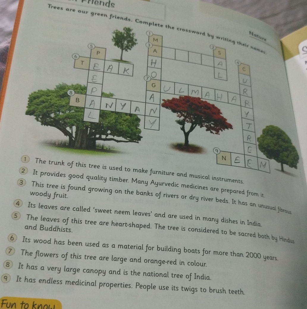 Complete The Crossword By Writing Their StudyX