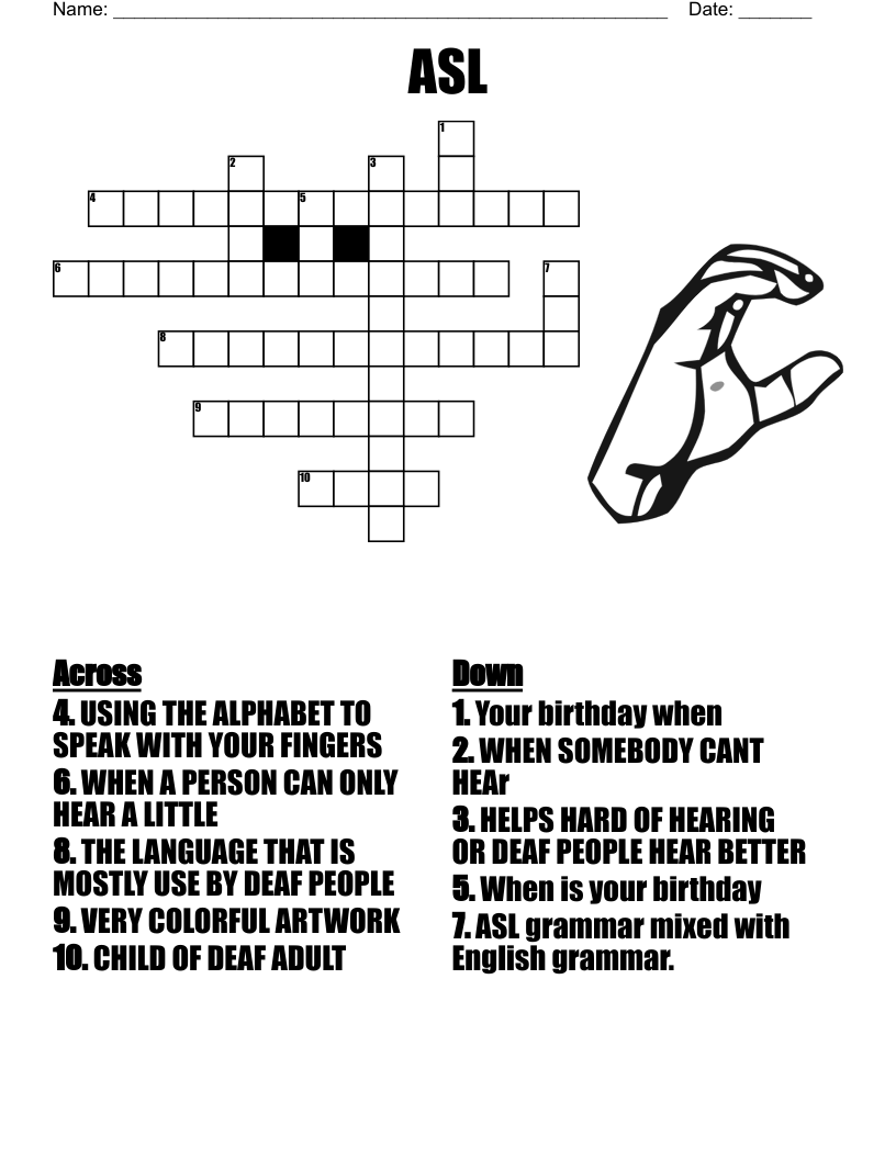 Concrete Poem Crossword WordMint
