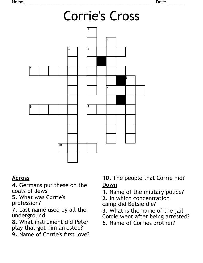 put on crossword clue