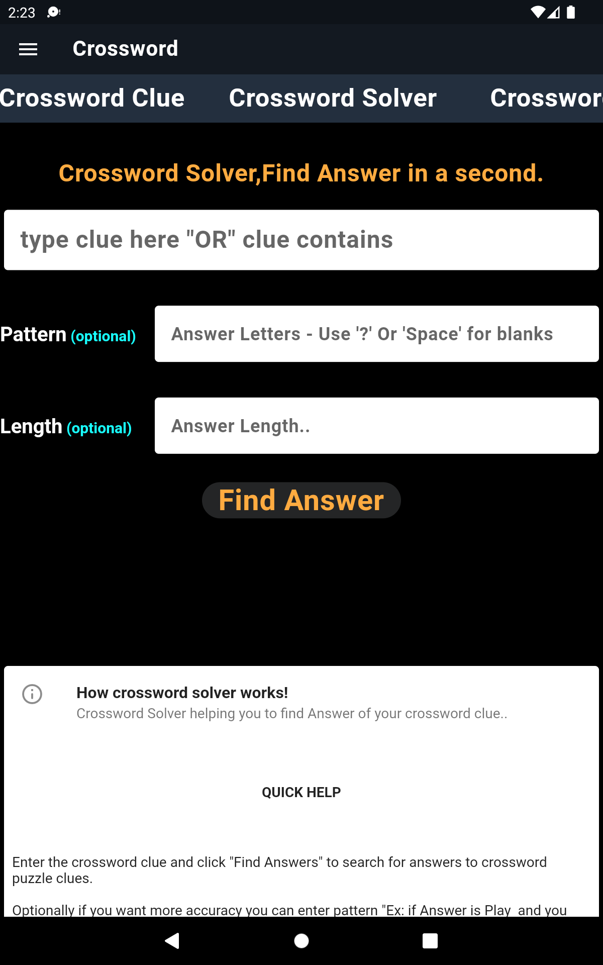 Crossword ALL IN ONE App On Amazon Appstore