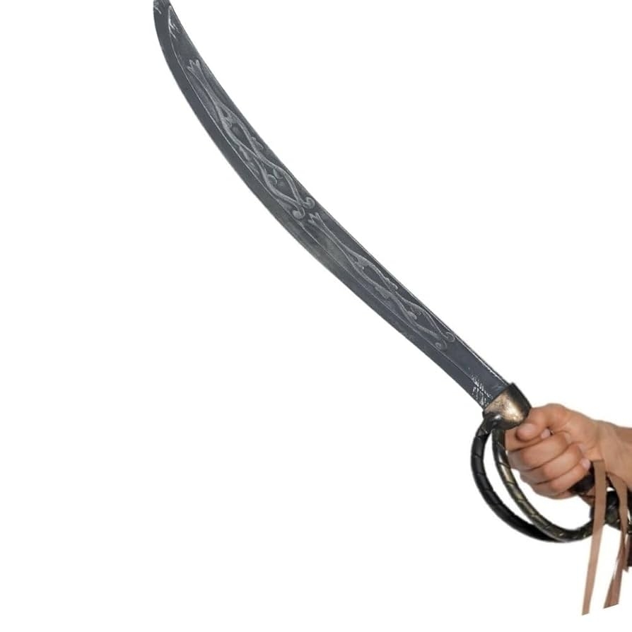 Crossword Clue Aazon co 6 Pcs Plastic Pirate Swords Set Kids Pirate Cosplay Inflatable Swords