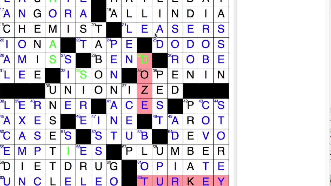wonder drug nyt crossword