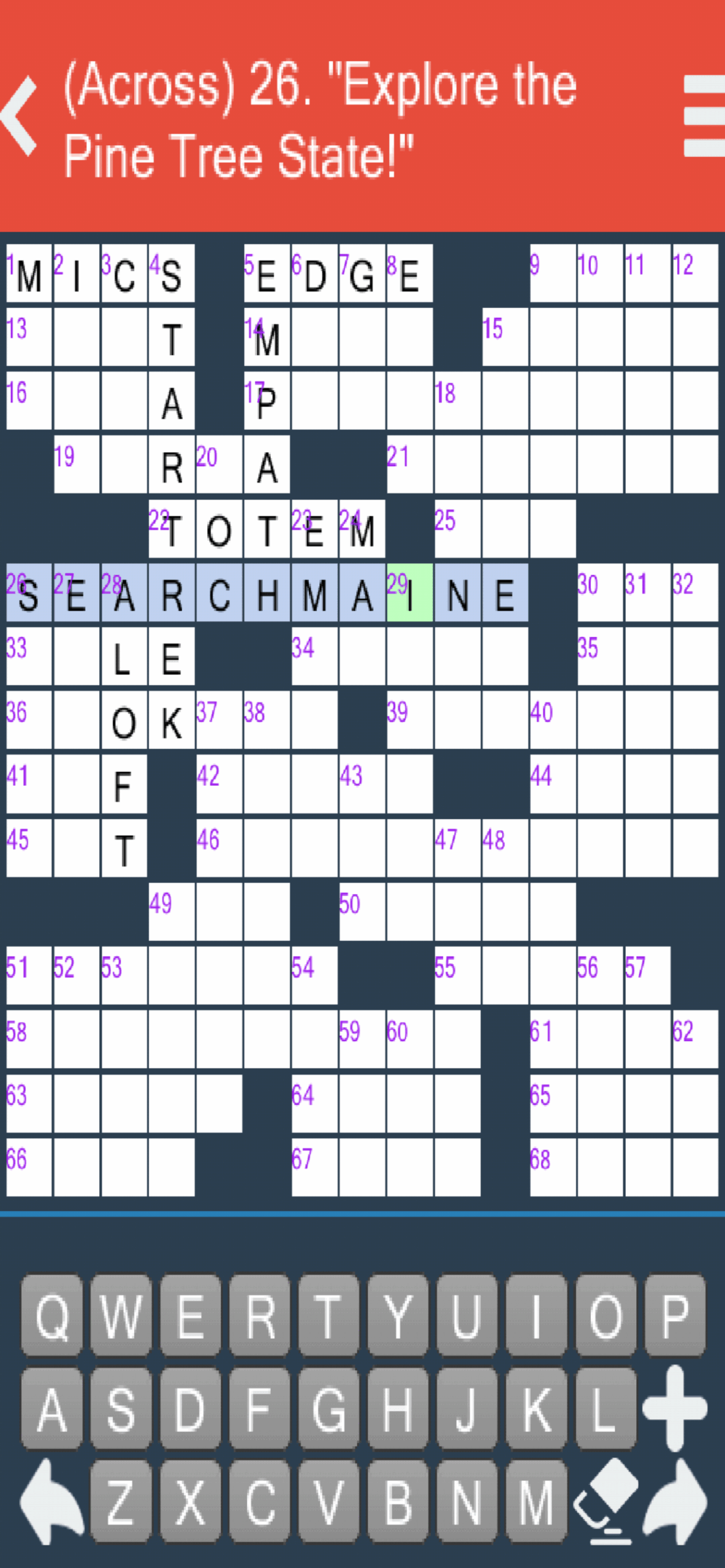 Crossword Daily Word Puzzle
