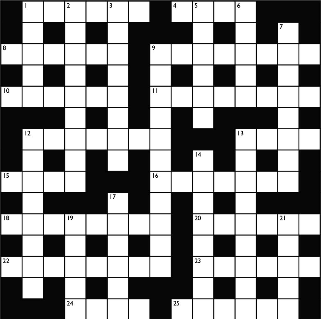 Crossword No 1588